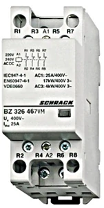 Stykač 25A 4xNC 230V