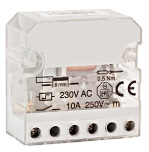 impulsní relé 230V AC 16A 1Z mini