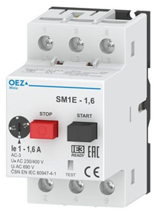 motorový spouštěč SM1E 1-1,6A 39262