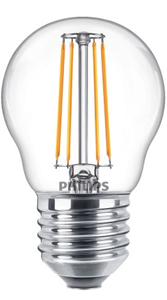 LED E27 kulička FLM 4,3W ekv.40W 470lm 2700K