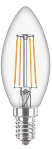 LED E14 svíčka FLM 4,3W ekv.40W 470lm 2700K