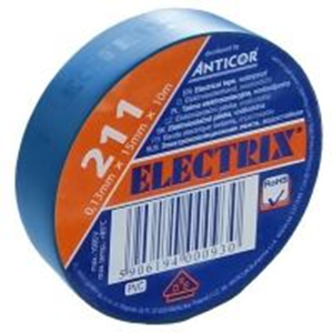 izolační páska PVC 15x/10 ANTICOR modrá