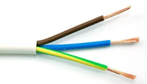 kabel CYSY 3x0,5 bílá