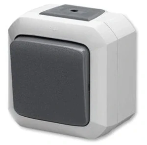 vypínač č. 6 3558N-C06510 S šedý IP54