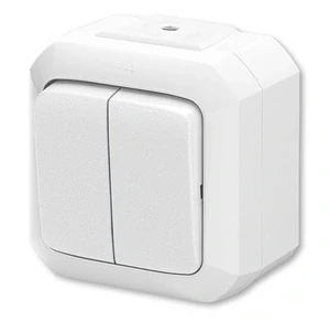 vypínač č. 5 3558N-C05510 B bílý IP54