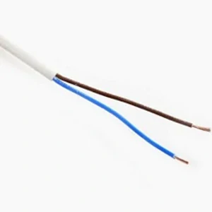 kabel CYLY O 2x0,75 bílá H03VVH2-F