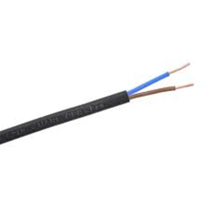 kabel CYLY O 2x0,75 černá H03VVH2-F