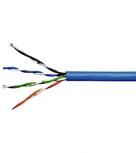 kabel Cat.5e U/UTP AWG24 LS0H Eca modrý