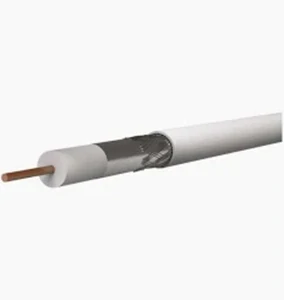 kabel KOAX CB100F bílý