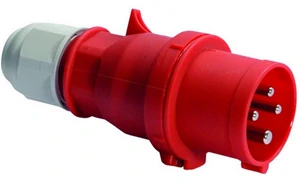 vidlice 400V 16A 4P 6H IP44 2130 BALS