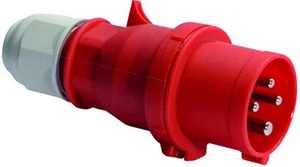 vidlice 400V 32A 4P 6H IP44 2142 BALS