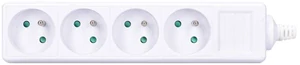 vícenásobná zásuvka 4x230V Solight