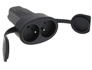 spojka guma 2x230V IP44 ORNO