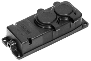 spojka guma blok 2x230V IP44 ORNO