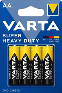 Baterie AA R06 1,5V Varta SUPER HEAVY DUTY