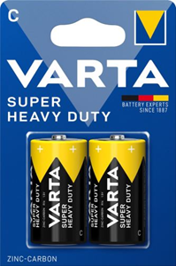 Baterie C 1,5V Varta SUPER HEAVY DUTY
