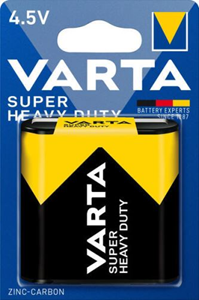 Baterie 4,5V 2012 Varta SUPER HEAVY DUTY