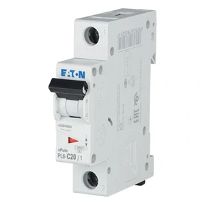 Instalační jistič EATON PL6-C20/1